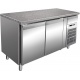Masa rece pentru patiserii Forcar G-PA1500TNGR7 cu blat din granit, 2 usi, capacitate 413 l, temperatura +2°+8°C, Inox Masa rece pentru patiserii Forcar G-PA1500TNGR7 cu blat din granit, 2 usi, capacitate 413 l, temperatura +2°+8°C, Inox