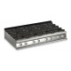 Aragaz Tecnogas P1X66M4VC, 60 cm, gaz, 4 arzatoare, grill, otel inoxidabil
