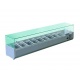 Vitrina frigorifica Cool Wise DC 368, capacitate 300 L, 1 zona de temperatura +1° ~ +10°C, negru