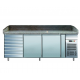 Vitrina frigorifica Cool Wise DC 368, capacitate 300 L, 1 zona de temperatura +1° ~ +10°C, negru