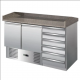 Vitrina frigorifica Cool Wise DC 368, capacitate 300 L, 1 zona de temperatura +1° ~ +10°C, negru