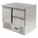 Vitrina frigorifica Cool Wise DC 368, capacitate 300 L, 1 zona de temperatura +1° ~ +10°C, negru