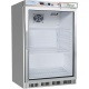 Mini vitrina frigorifica Forcar G-ER200G, capacitate 130 l, temperatura +2°+8°C, alb