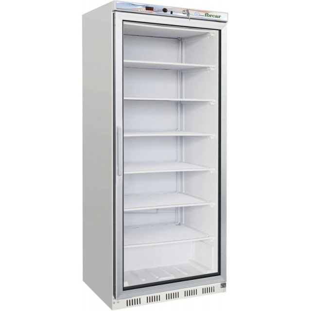 Vitrina frigorifica Cool Wise DC 368, capacitate 300 L, 1 zona de temperatura +1° ~ +10°C, negru
