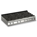 Aragaz Tecnogas P1X66M4VC, 60 cm, gaz, 4 arzatoare, grill, otel inoxidabil