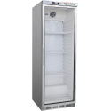 Vitrina frigorifica Forcar G-ER400GSS capacitate 350 l, refrigerare statica, temperatura +2°C/+8°C, argintiu