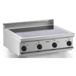 PLITA CU INDUCTIE PROFESIONAL E7 / CUI4BBL 423-1452, CU 4 ZONE DE GATIT, INOX