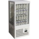Vitrina frigorifica bauturi Forcar G-TCBD68 capacitate 58 l, refrigerare ventilata, temperatura +2°+8°C, alb