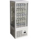 Vitrina frigorifica bauturi Forcar G-TCBD98 capacitate 598 l, refrigerare ventilata, temperatura +2°+8°C, alb