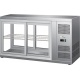 Vitrina frigorifica Forcar G-ER200GSS, capacitate 130 l, refrigerare statica, temperatura +2°C / +8°C, argintie Vitrina frigorifica Forcar G-ER200GSS, capacitate 130 l, refrigerare statica, temperatura +2°C / +8°C, argintie