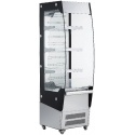 Vitrina frigorifica de expunere Forcar RTS220C, capacitate 220 l, temperatura +2°+10°C, inox