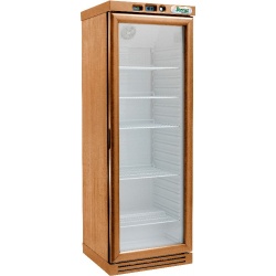 Vitrina frigorifica vinuri Forcar KL2791, capacitate 310 l, temperatura +2°+8°C, nuc deschis