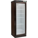 Vitrina frigorifica Forcar G-ER200GSS, capacitate 130 l, refrigerare statica, temperatura +2°C / +8°C, argintie