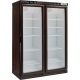 Vitrina frigorifica vinuri Forcar KL2792W cu 2 usi, capacitate 620 l, 2 zone temperatura +2°+8°C, wenge Vitrina frigorifica vinuri Forcar KL2792W cu 2 usi, capacitate 620 l, 2 zone temperatura +2°+8°C, wenge