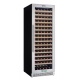 Vitrina frigorifica vinuri Forcar G-VI180S, capacitate 388 l, temperatura +5°/+18°C, argintiu
