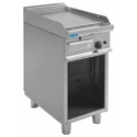 PLITA NETEDA PE GAZ PROFESIONALA E7/KTG1BAL 423-1185, CU SUPORT, INOX