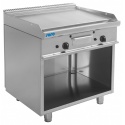 PLITA NETEDA PE GAZ PROFESIONALA E7/KTG2BAL 423-1195, 2 ZONE DE GATIT, CU SUPORT, INOX