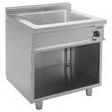BAIN MARIE PROFESIONAL E7 / BME2BA 423-1155, CU BAZA DESCHISA, ROBINET DE INTRARE / IESIRE INCORPORAT, CAPACITATE 17 L, INOX