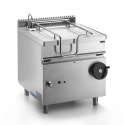 TIGAIE BASCULANTA PE GAZ PROFESIONALA L7 / BRGI50M 423-1900, CAPAC CU ARC COMPENSAT, CAPACITATE 50 L, INOX