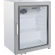 Vitrina frigorifica Forcar G-ER200GSS, capacitate 130 l, refrigerare statica, temperatura +2°C / +8°C, argintie
