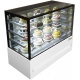 Vitrina frigorifica cofetarie Forcar EDEN15 cu usi glisante, capacitate 500/700 l, temperatura +2°/+8°C, alb