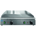 PLITA ELECTRICA PROFESIONALA SARO COMO 213-7105, PLACA 2/3 NETEDA / 1/3 CANELATA, 50 / +300 ° C, INOX