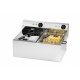 FRITEUZA PROFESIONALA SARO PROFRI 66 172-2060, CHIUVETA DETASABILA CU ZONA RECE, CAPACITATE 2 x 6 L, 0 / +180 ° C, INOX FRITEUZA PROFESIONALA SARO PROFRI 66 172-2060, CHIUVETA DETASABILA CU ZONA RECE, CAPACITATE 2 x 6 L, 0 / +180 ° C, INOX