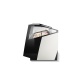 Vitrina frigorifica Forcar G-ER200GSS, capacitate 130 l, refrigerare statica, temperatura +2°C / +8°C, argintie