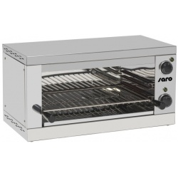 SALAMANDER SARO ATHENA 458-1025, CALDURA SUPERIOARA, 2 PERECHI DE SINE, 2 TAVI, +35 / +120 ° C, INOX