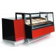Vitrina frigorifica Forcar G-ER200GSS, capacitate 130 l, refrigerare statica, temperatura +2°C / +8°C, argintie