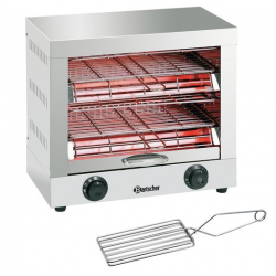 Toaster profesional quartz dublu BARTSCHER A151600, otel inoxidabil