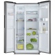 Combina frigorifica Haier HRF-521DM6, A+, 435 kWh/an, 343 L, 178 L, argintiu
