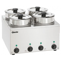 Bain Marie BARTSCHER 608035, 4 vase, 3,5 L
