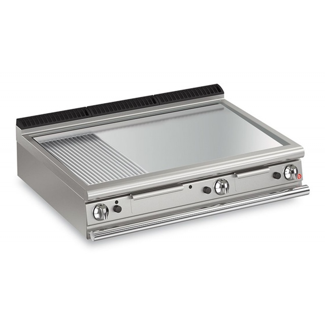 Aragaz Tecnogas P1X66M4VC, 60 cm, gaz, 4 arzatoare, grill, otel inoxidabil