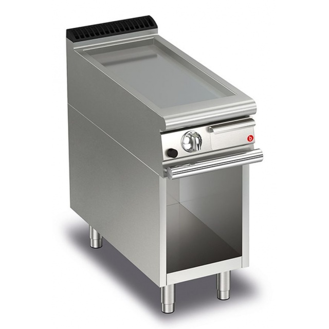 Gratar Fry Top Baron Q70FTTV/G403,QUEEN7, otel inoxidabil AISI 430, compartiment deschis,putere 6,5 kW, arzatoare gaz, termosat