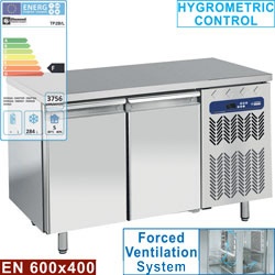 Masa rece ventilata DIAMOND TP2B/L, 2 usi 600x400