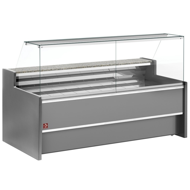 Vitrina de expunere ventilata DIAMOND FC25/G8-VR2, cu depozitare