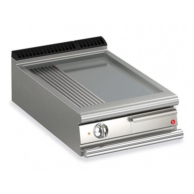 Aragaz Tecnogas P1X66M4VC, 60 cm, gaz, 4 arzatoare, grill, otel inoxidabil