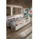 Vitrina frigorifica gelaterie ISA Supercapri Gelato Plus, Î x L 117x120cm, unitate condensare inclusa cu aer, -20/+2°C