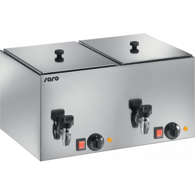 INCALZITOR DE MEZELURI SARO HD 200 172-3055, CU GRILA INCLUSA, LUMINA DE CONTROL, TEMPERATURA 0 / +110 ° C, INOX