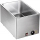 BAIN MARIE SARO BM 210 172-3012, PENTRU 1/1 / 2 x 1/2 / 3 x 1/3 GN, TERMOSTAT REGLABIL, TEMPERATURA 0 / +100 ° C, INOX