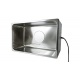BAIN MARIE SARO BMH 210 172-3015, TERMOSTAT REGLABIL SI LAMPA DE CONTROL, ROBINET DE SCURGERE, TEMPERATURA 0 / +100 ° C, INOX
