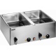 BAIN MARIE SARO BMH 160-2 172-3017, 2 CONTAINERE, ROBINET DE SCURGERE, TEMPERATURA 0 / +100 ° C, INOX BAIN MARIE SARO BMH 160-2 172-3017, 2 CONTAINERE, ROBINET DE SCURGERE, TEMPERATURA 0 / +100 ° C, INOX
