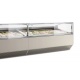 Vitrina frigorifica gelaterie ISA Supercapri Gelato Plus, Î x L 117x120cm, unitate condensare inclusa cu aer, -20/+2°C