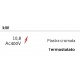 Aragaz Tecnogas P1X66M4VC, 60 cm, gaz, 4 arzatoare, grill, otel inoxidabil
