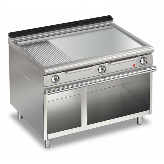 Aragaz Tecnogas P1X66M4VC, 60 cm, gaz, 4 arzatoare, grill, otel inoxidabil