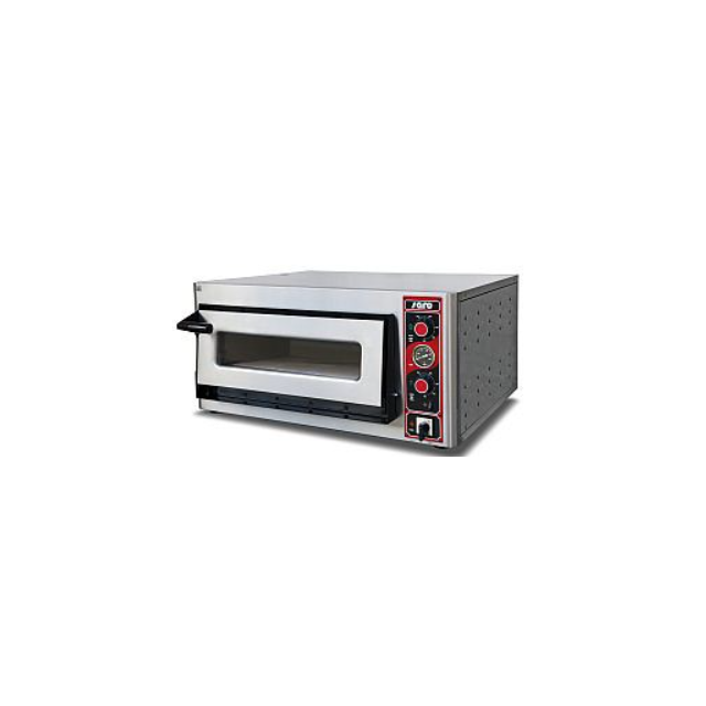 CUPTOR PENTRU PIZZA SARO FABIO 1620 366-1015, PT. 4 PIZZA MAX. Ø 30 CM, CALDURA SUPERIOARA SI INFERIOARA, + 50 / + 450 ° C, INOX