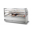 Vitrina frigorifica cofetarie ISA 3DShow Pastry, Î x L 135x120cm, unitate condensare la distanta 35m, +1/+10°C