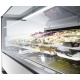 Vitrina frigorifica Forcar G-ER200GSS, capacitate 130 l, refrigerare statica, temperatura +2°C / +8°C, argintie