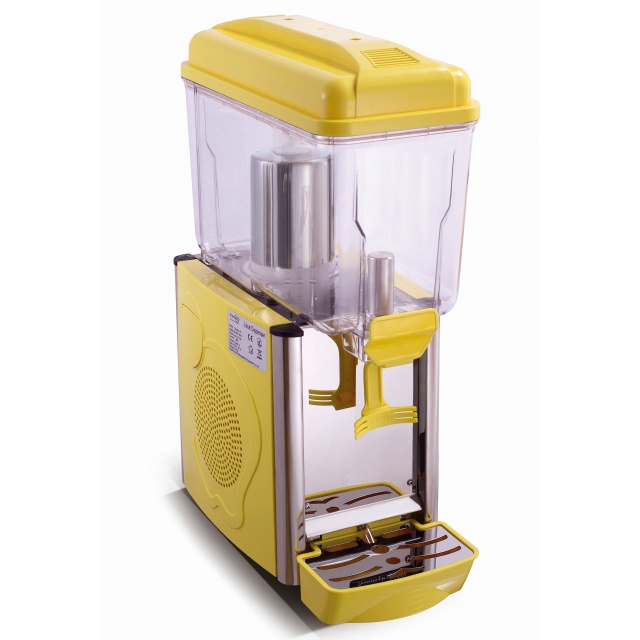 DOZATOR BAUTURI RACORITOARE CU SISTEM DE RACIRE SARO COROLLA 1G 398-1004, CAPACITATE 12 L, TEMPERATURA + 3 / + 8 ° C, GALBEN